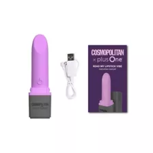 Cosmopolitan X plusOne Read My Lipstick Vibrator at Spencer's