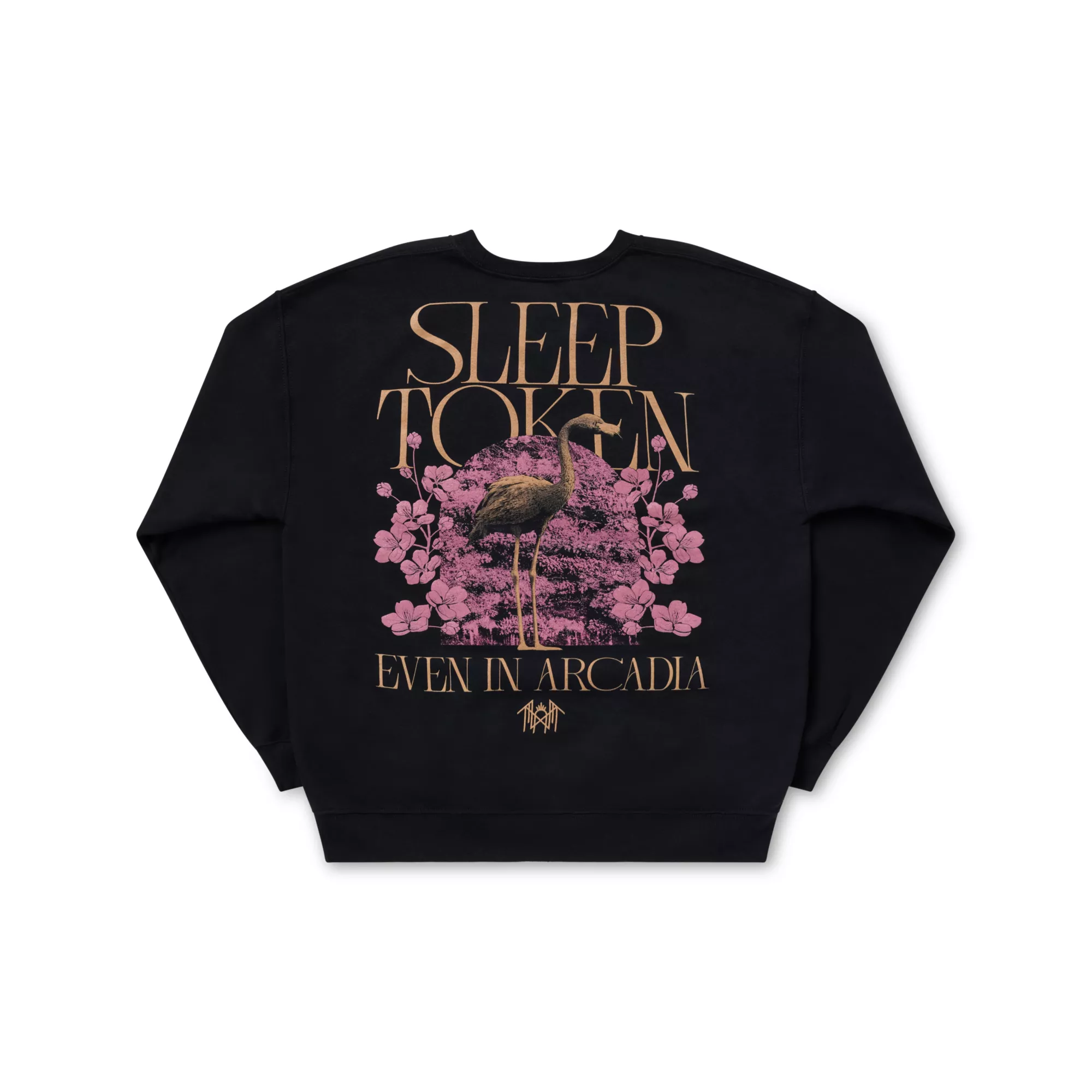 Sleep Token Even in Arcadia Black Flamingo Sweatshirt at Spencer's