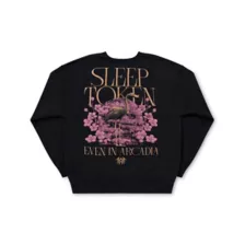 Sleep Token Even in Arcadia Black Flamingo Sweatshirt at Spencer's