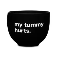 My Tummy Hurts Bowl with Chopsticks - 19 oz. at Spencer's