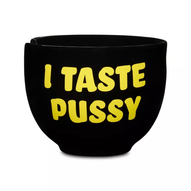 I Taste Pussy Bowl with Chopsticks - 19 oz. at Spencer's