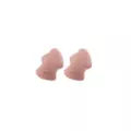 Pink Heart Mahogany Stone Plugs at Spencer's