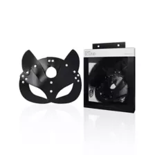 Black Faux-Leather Midnight Fox Kit - Pleasure Bound at Spencer's