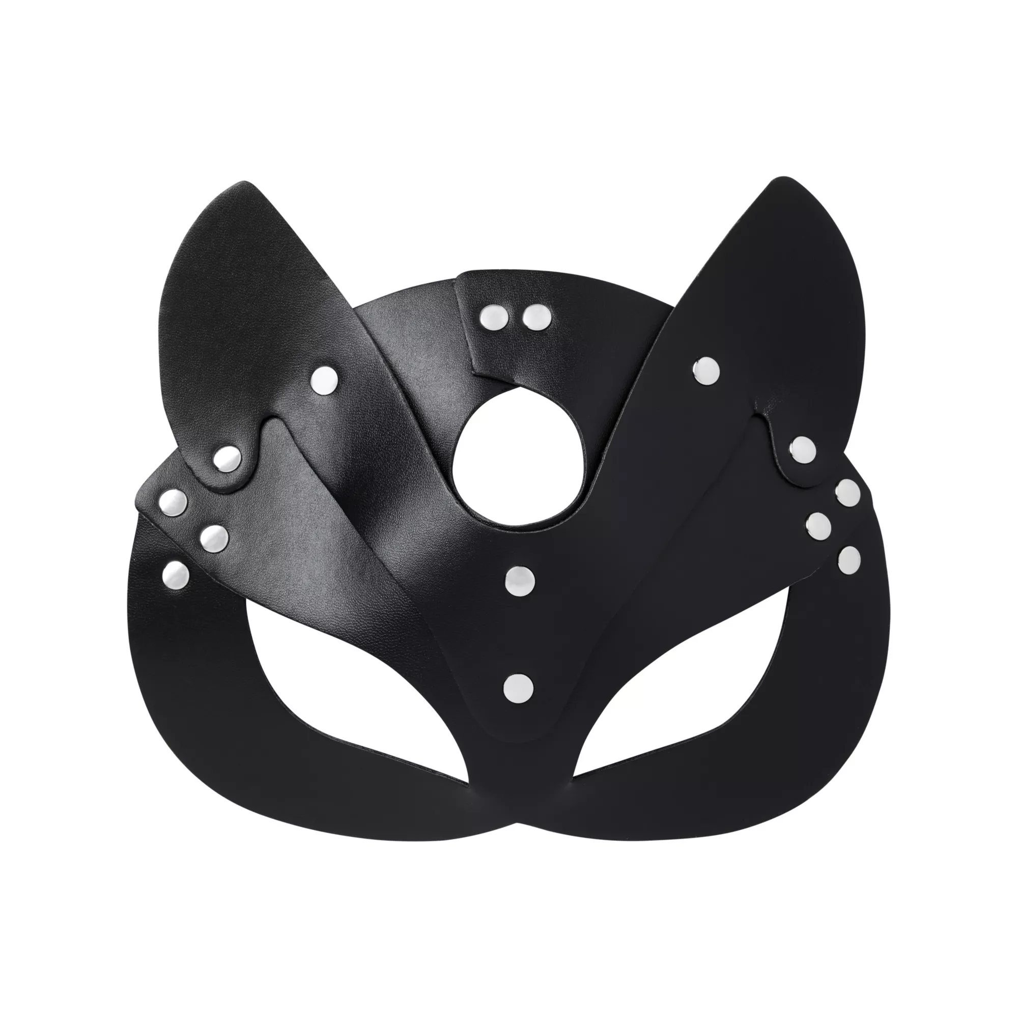 Black Faux-Leather Midnight Fox Kit - Pleasure Bound at Spencer's