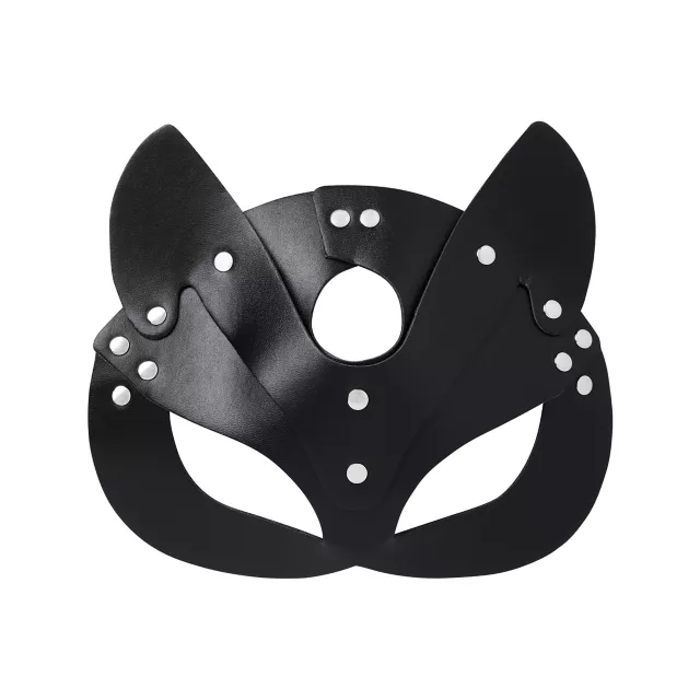 Black Faux-Leather Midnight Fox Kit - Pleasure Bound at Spencer's