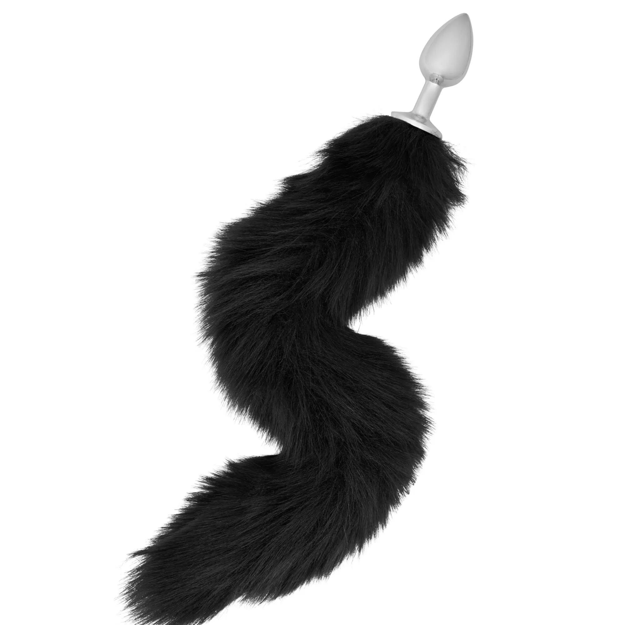 Black Faux-Leather Midnight Fox Kit - Pleasure Bound at Spencer's