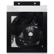 Black Faux-Leather Midnight Fox Kit - Pleasure Bound at Spencer's