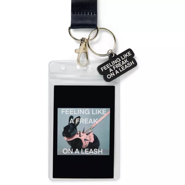 Feeling Like a Freak on a Leash Lanyard at Spencer's