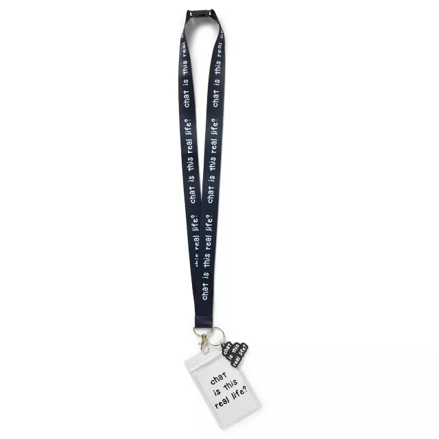 Chat is This Real Life Lanyard at Spencer's