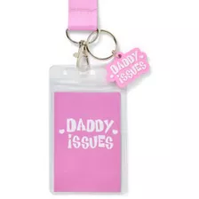 Daddy Issues Lanyard at Spencer's