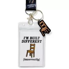 I'm Built Different Lanyard at Spencer's