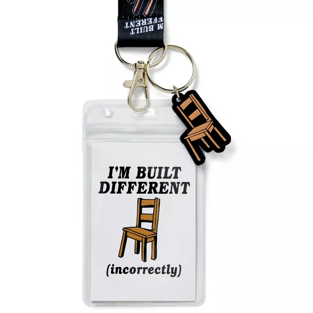 I'm Built Different Lanyard at Spencer's