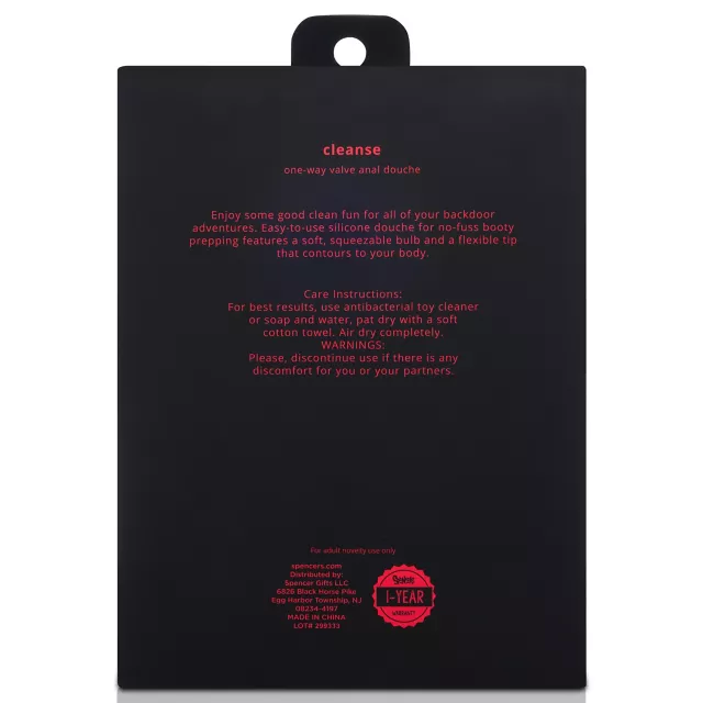 Phluid Cleanse Anal Douche Enema at Spencer's