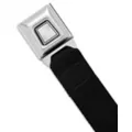 Buckle-Down Starburst Accent Black Seatbelt Belt at Spencer's
