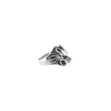 Silvertone Mad Dog Biker Ring at Spencer's