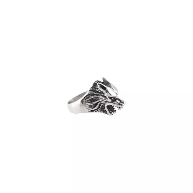 Silvertone Mad Dog Biker Ring at Spencer's