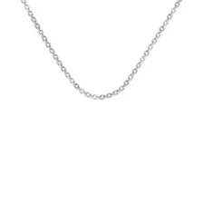 Silver-Tone Wheat Link Chain Necklace at Spencer's
