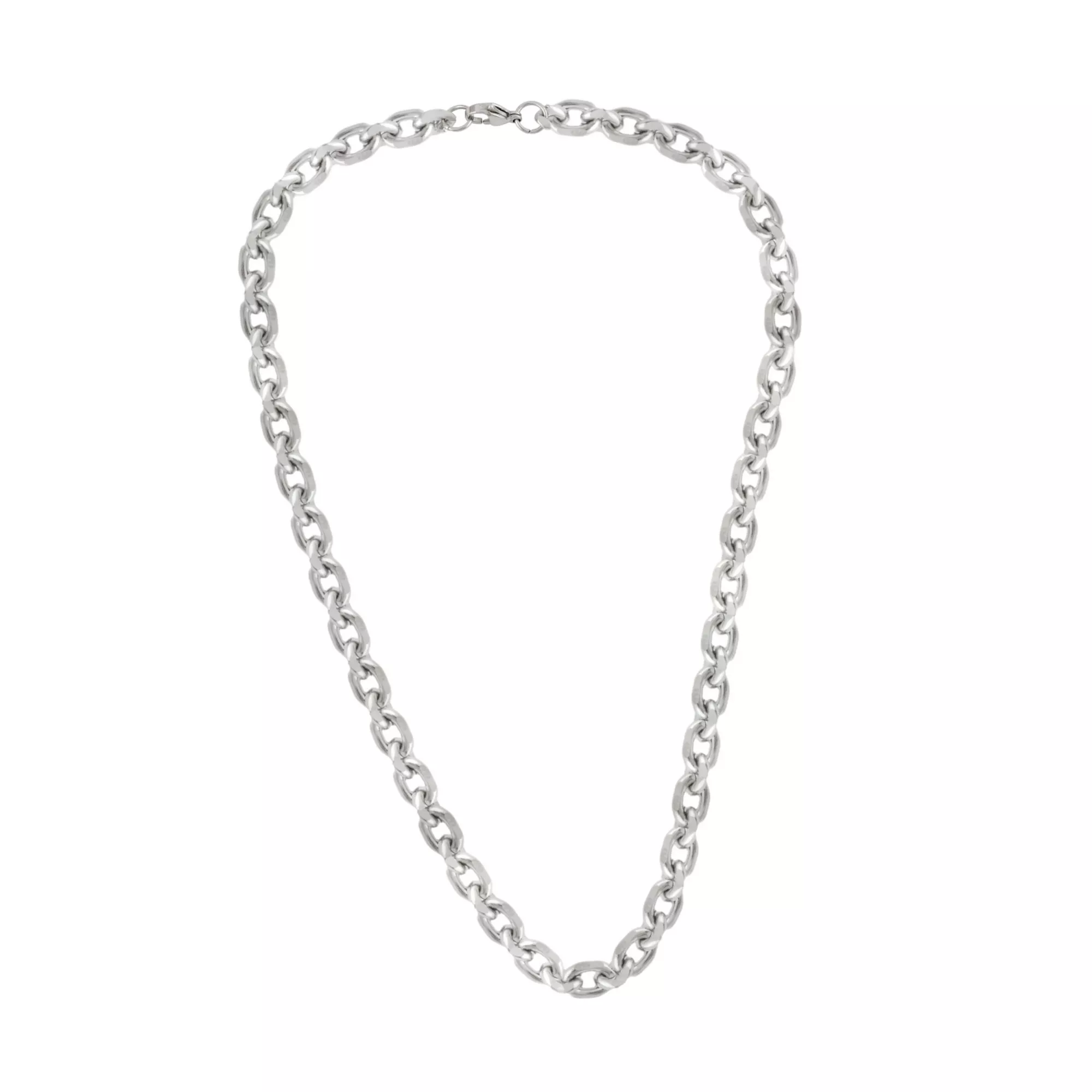 Silver-Tone Wheat Link Chain Necklace at Spencer's