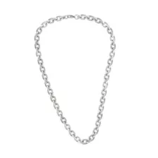 Silver-Tone Wheat Link Chain Necklace at Spencer's