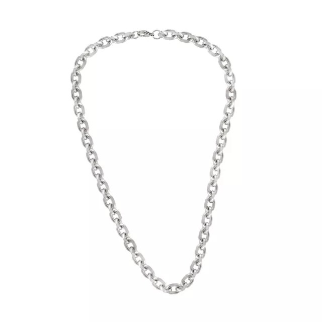 Silver-Tone Wheat Link Chain Necklace at Spencer's