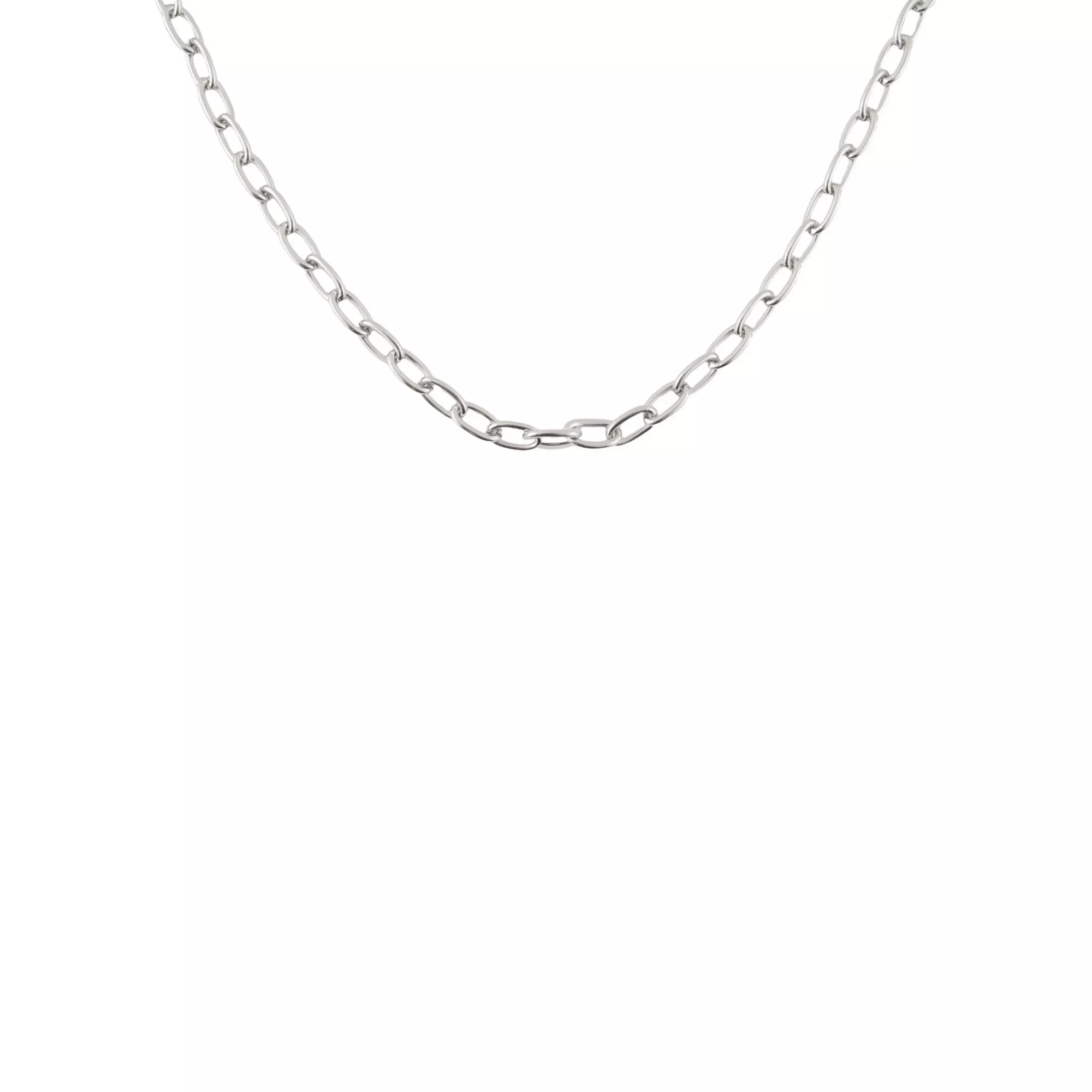 Paper Clip Link Chain Necklace at Spencer's