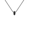 Black Skull and Chain Link Necklace at Spencer's