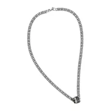 Dragon Circle Pendant Chain Necklace at Spencer's