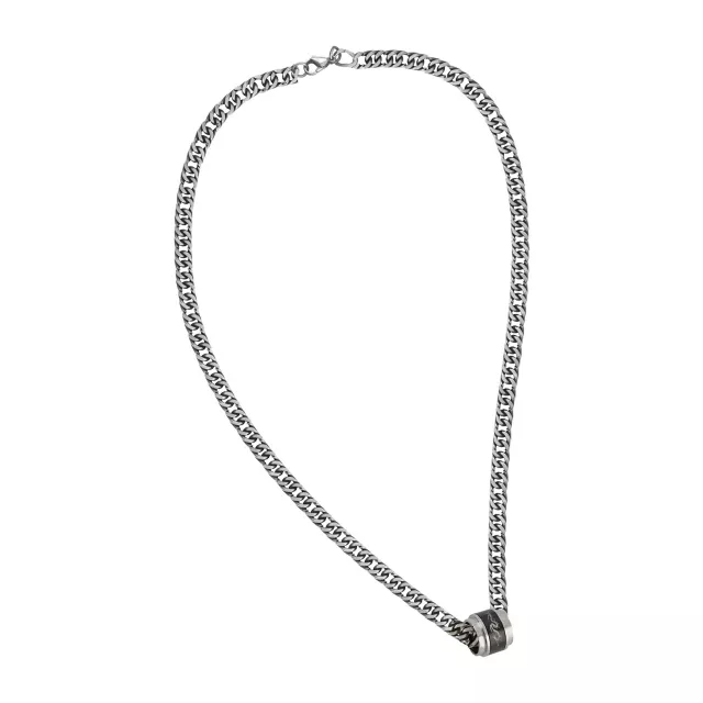 Dragon Circle Pendant Chain Necklace at Spencer's