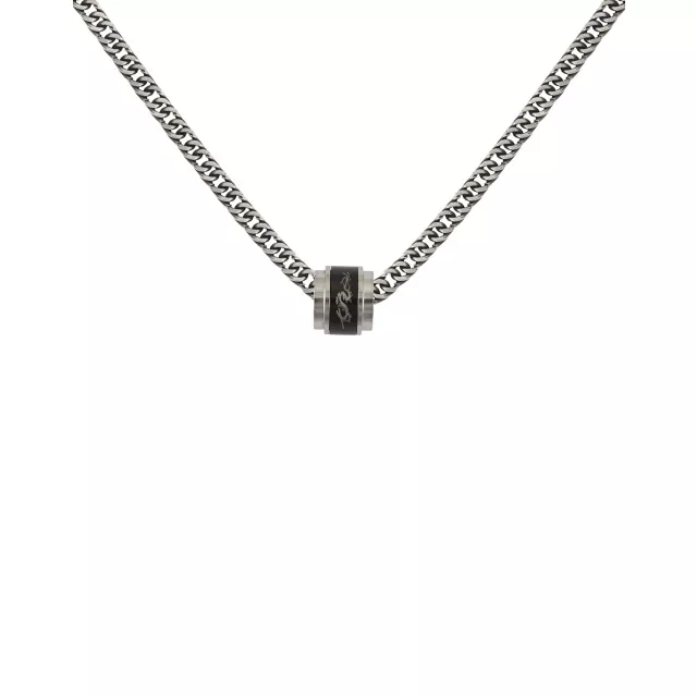 Dragon Circle Pendant Chain Necklace at Spencer's