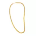 Gold-Tone Herringbone Chain Necklace at Spencer's