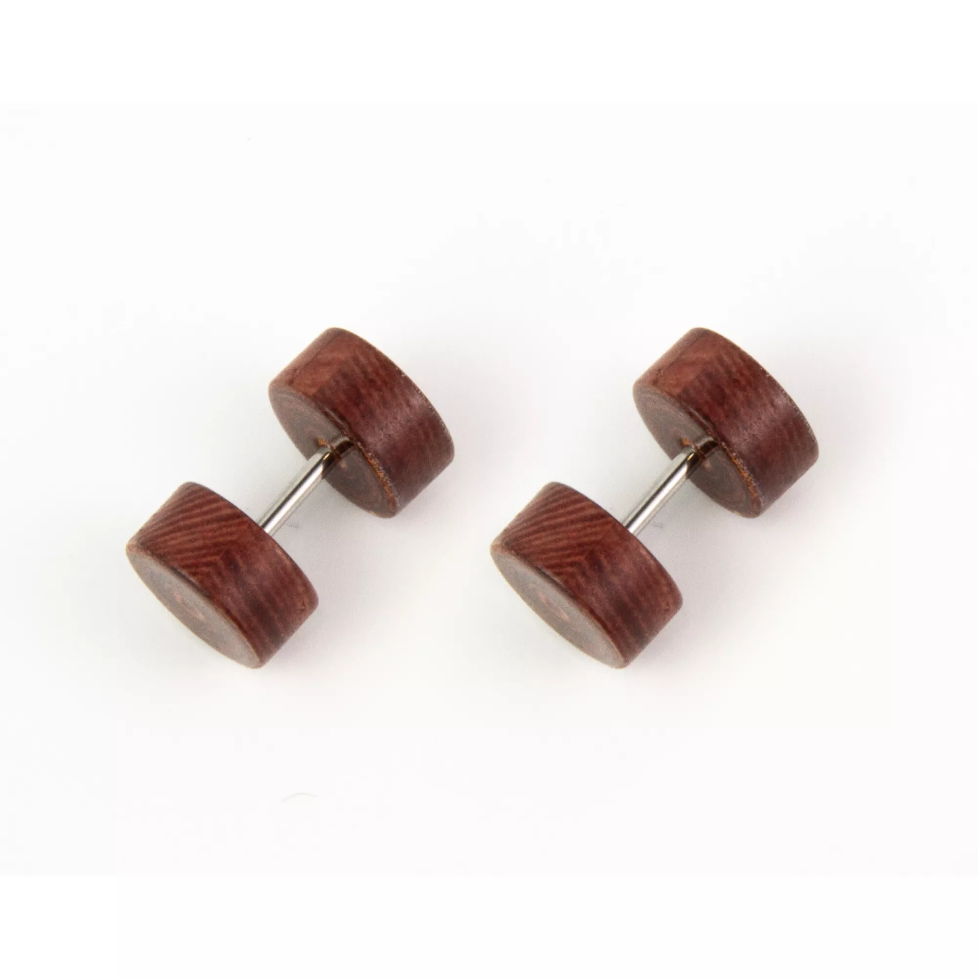Wood Faux Plugs - 18 Gauge at Spencer's