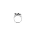 Silvertone Biker Closed Fist Ring at Spencer's