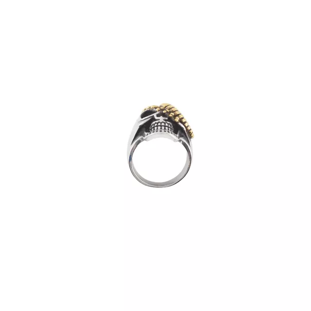 Scorpion Skull Silver-Tone Ring at Spencer's