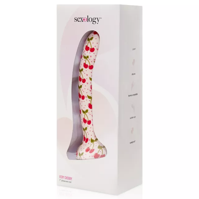 Very Cherry Pleasure Rod Dildo 7 Inch - Sexology at Spencer's