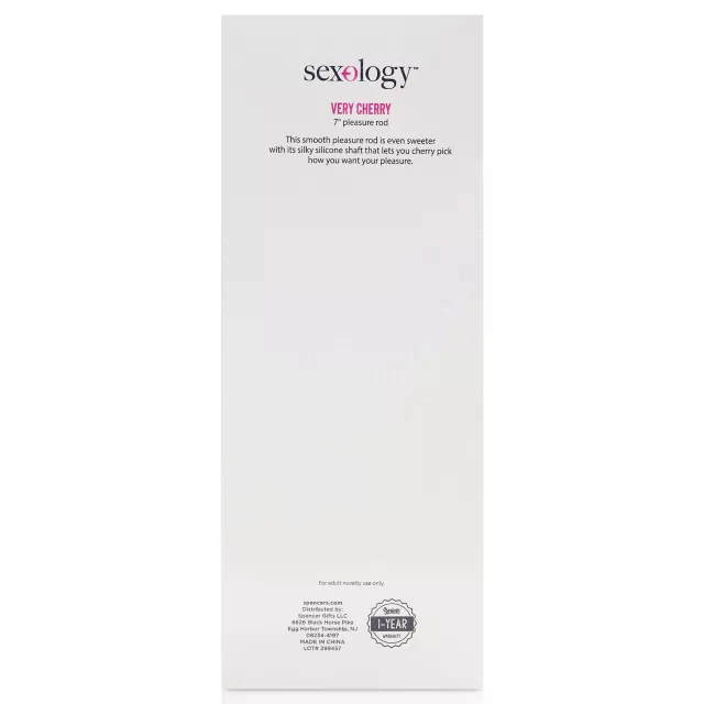Very Cherry Pleasure Rod Dildo 7 Inch - Sexology at Spencer's
