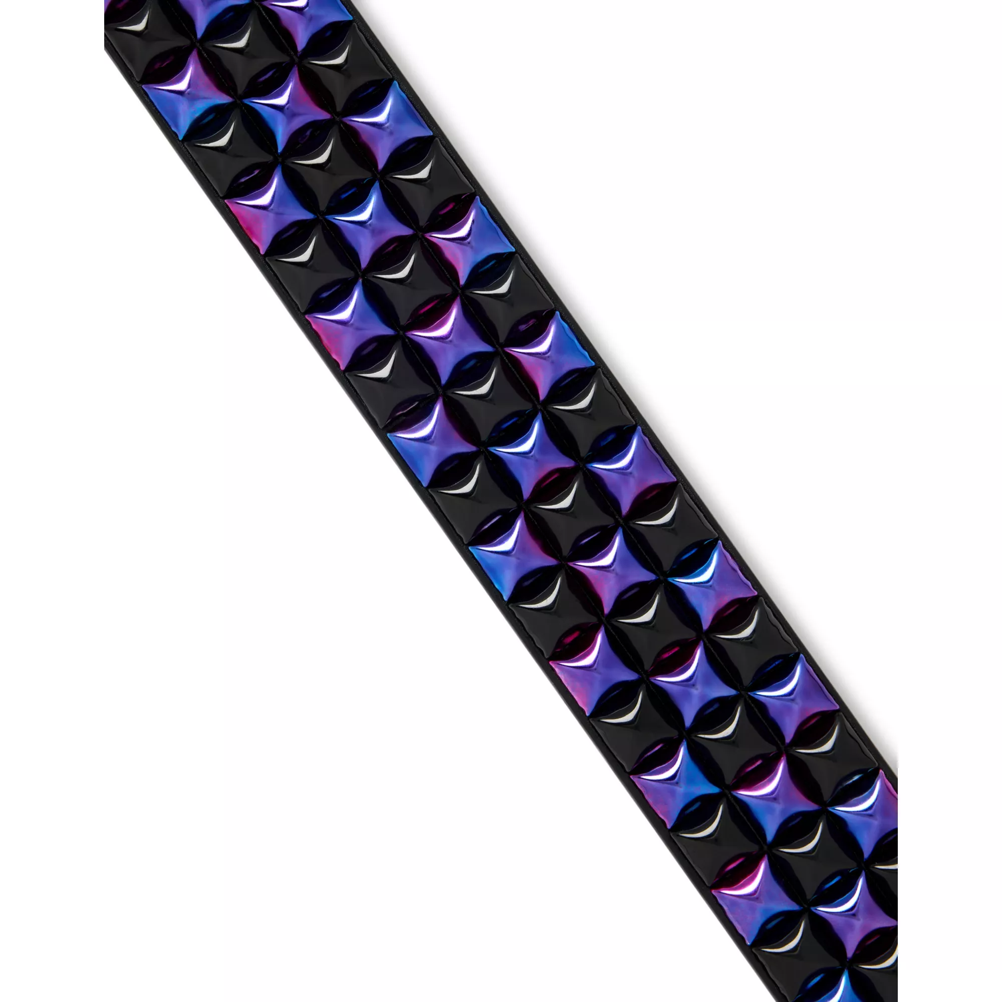 Oil Slick Pyramid Studded Belt
