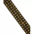 Brown and Golden Studded Belt at Spencer's