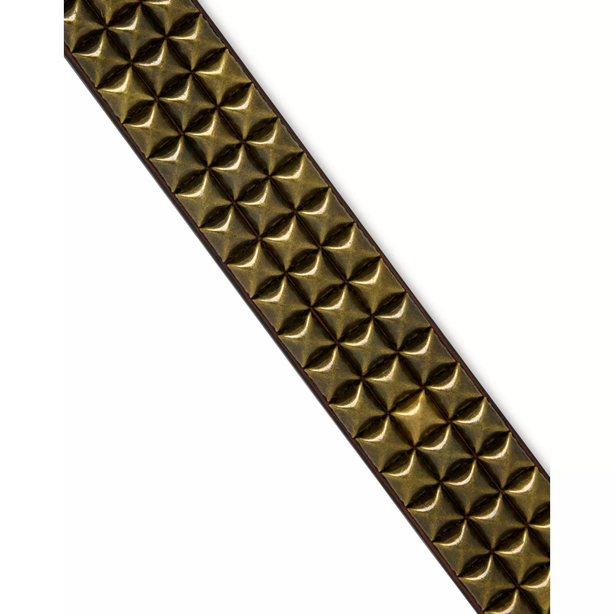 Brown and Golden Studded Belt at Spencer's