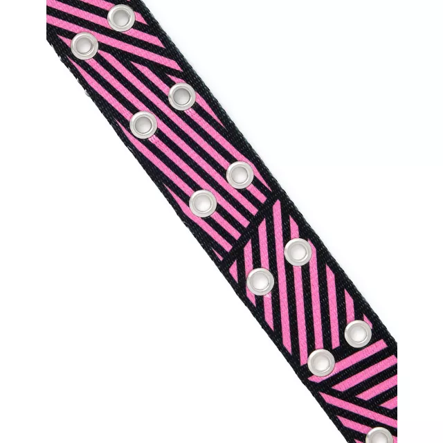 Geometric Lines Belt at Spencer's