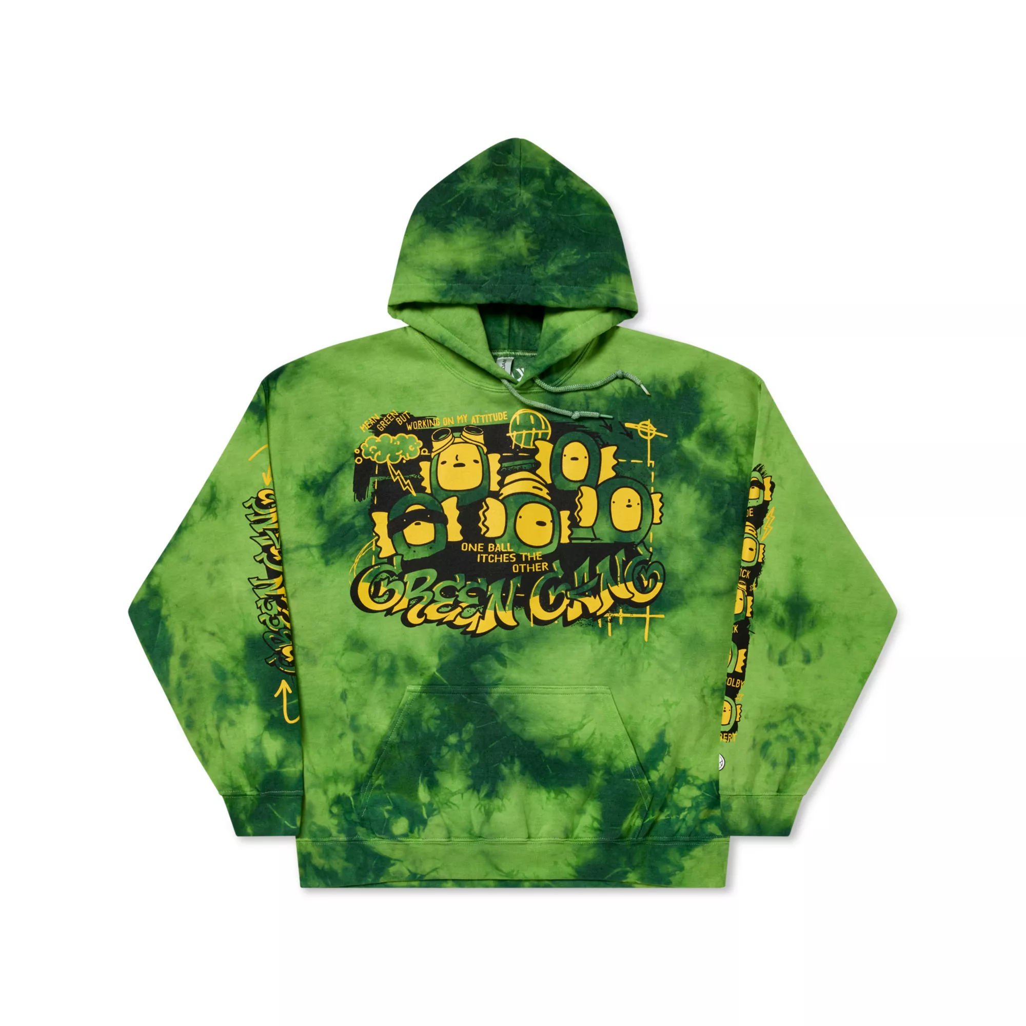 The Boys Green Gang Tie Dye Hoodie