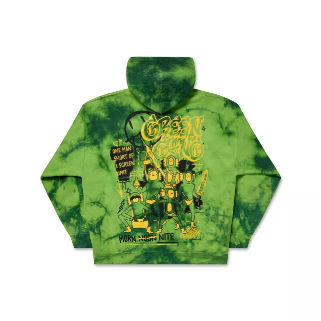 The Boys Green Gang Tie Dye Hoodie