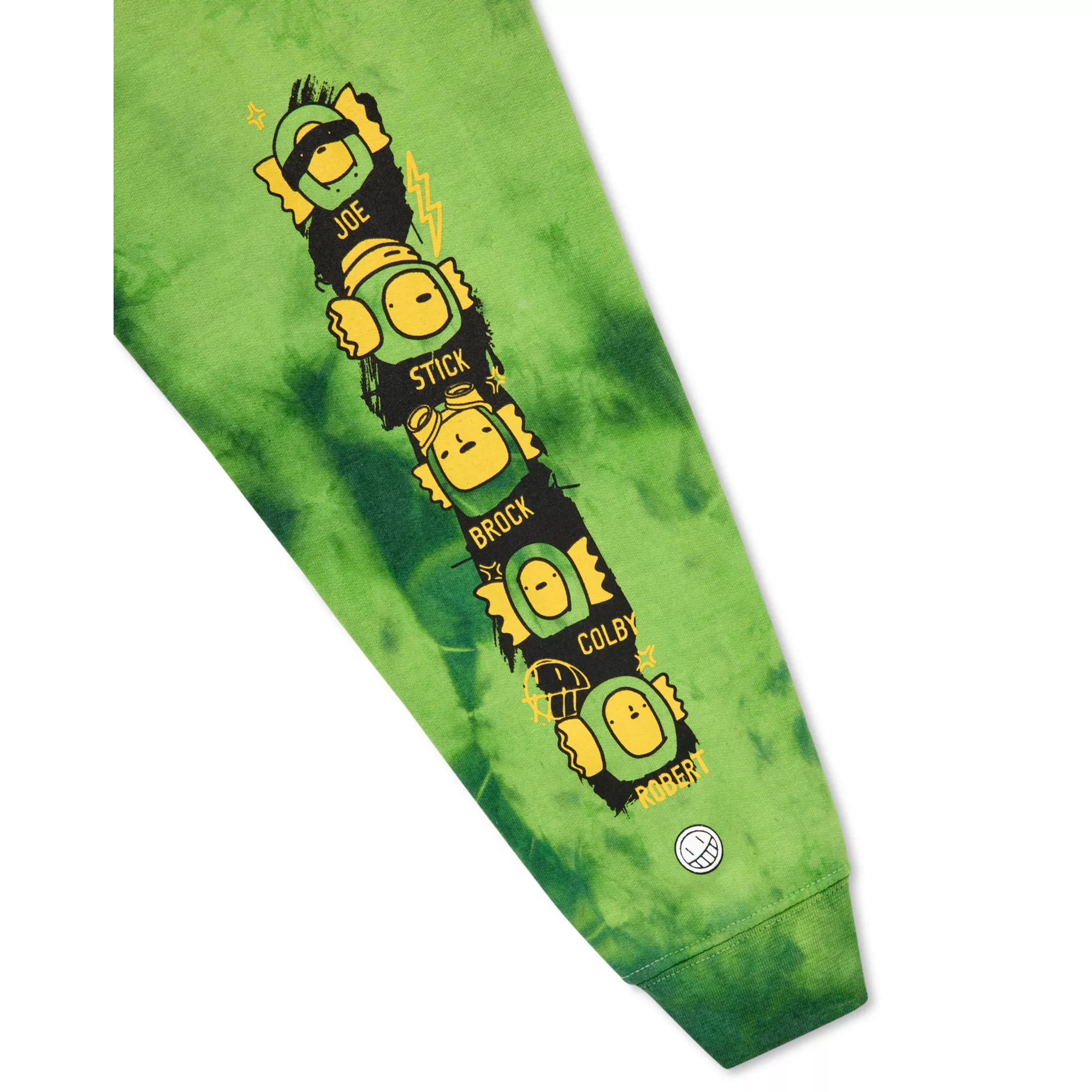 The Boys Green Gang Tie Dye Hoodie