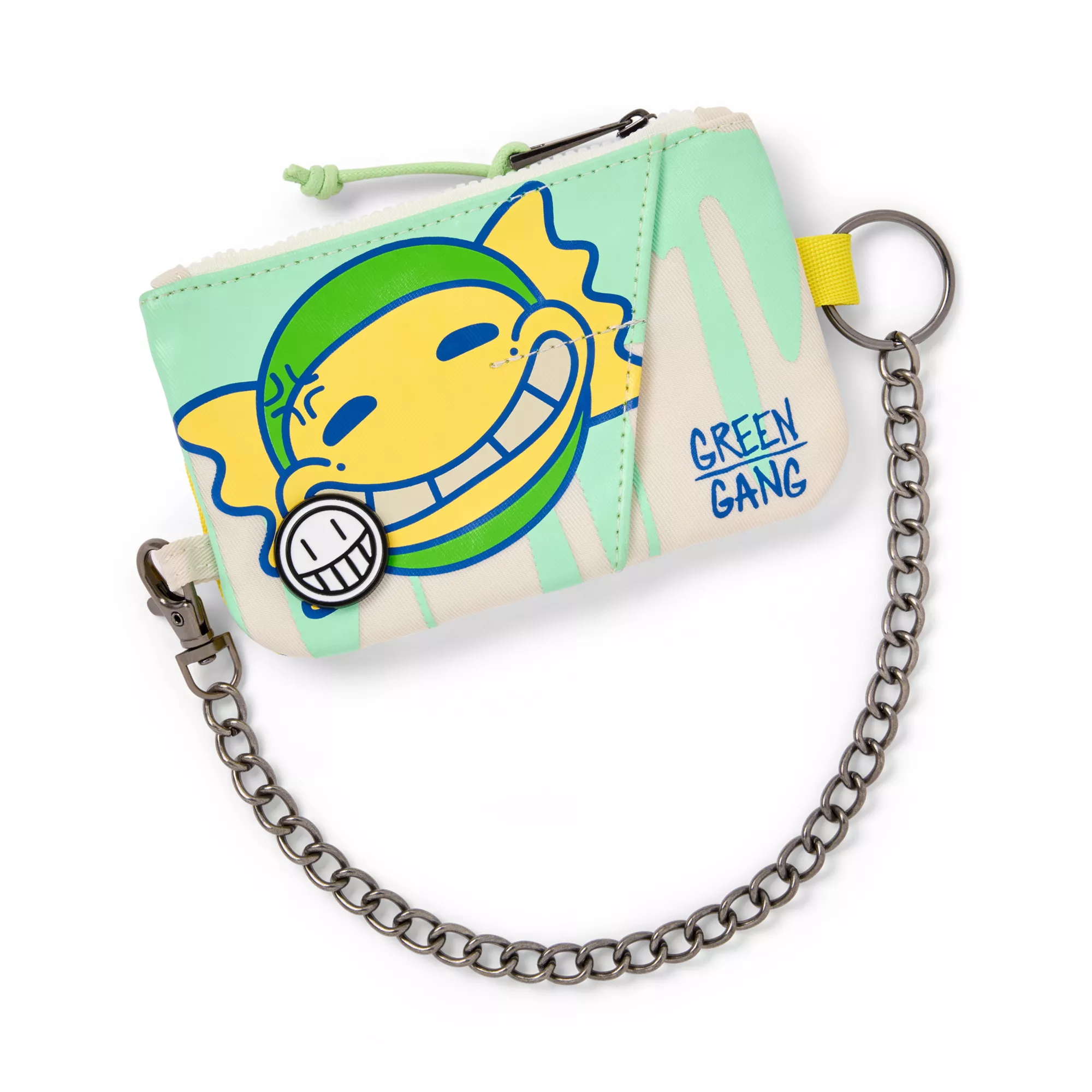 The Boys Green Gang Mascot Chain Wallet at Spencer's