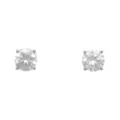 CZ Round Titanium Stud Earrings - 20 Gauge at Spencer's