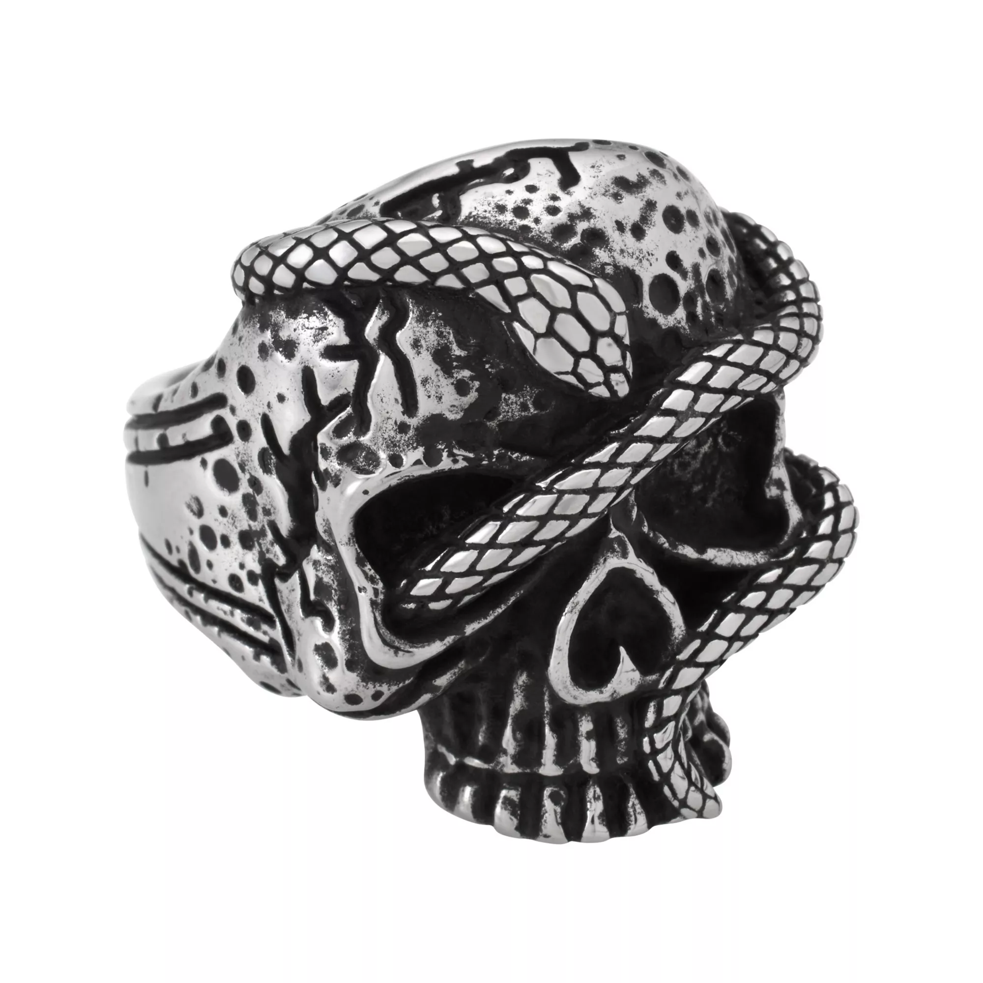 Snake Skull Ring at Spencer's