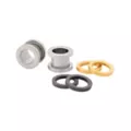 Multi-Pack Mixed Metal Interchangeable Screw Tunnels - 2 Pair at Spencer's