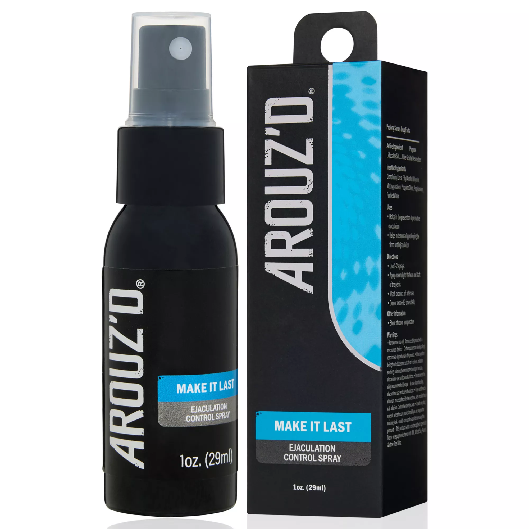 Make It Last Ejaculation Control Spray 1 oz. - Arouz'd