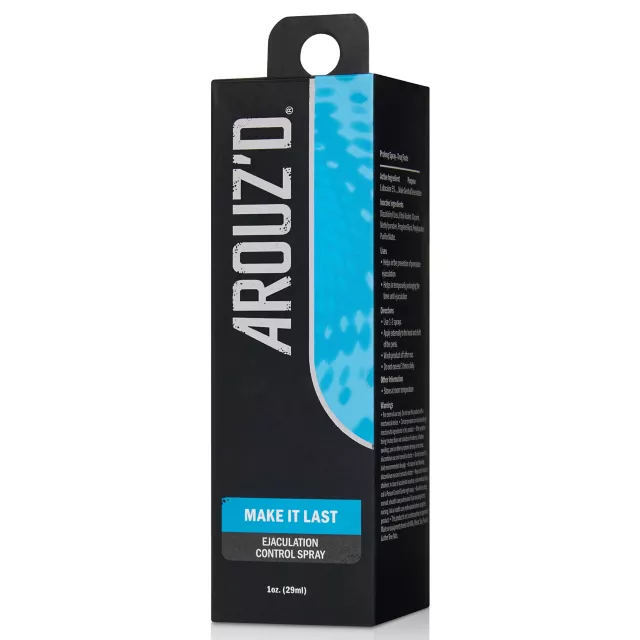 Make It Last Ejaculation Control Spray 1 oz. - Arouz'd at Spencer's