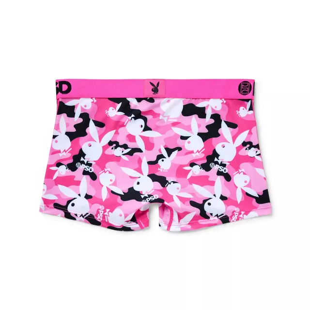 PSD Playboy Pink Camo Boyshorts at Spencer's