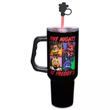 Five Nights at Freddy's Travel Tumbler with Straw Topper - 40 oz. at Spencer's